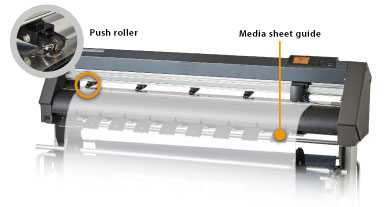 Improved media feeding stability Improved media feeding stability