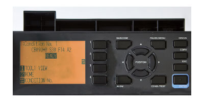 User-friendly control panel User-friendly control panel