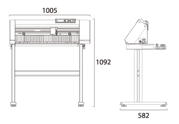 CE7000-60 Dimension CE7000-60 Dimension