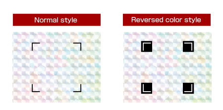 Reversal color mark