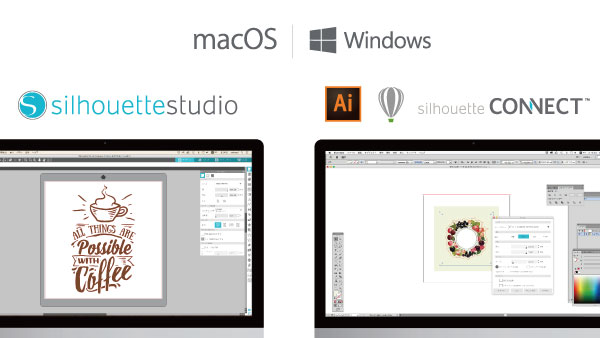 BACKED BY SILHOUETTE STUDIO® BACKED BY SILHOUETTE STUDIO®