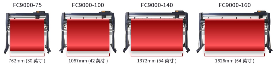 FC9000 尺寸種類 FC9000 尺寸種類